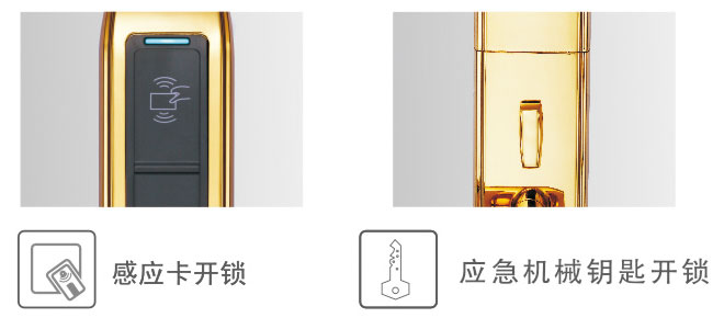 HZ-69533 貝仕 智能酒店鎖 兩種（zhǒng）開鎖方式